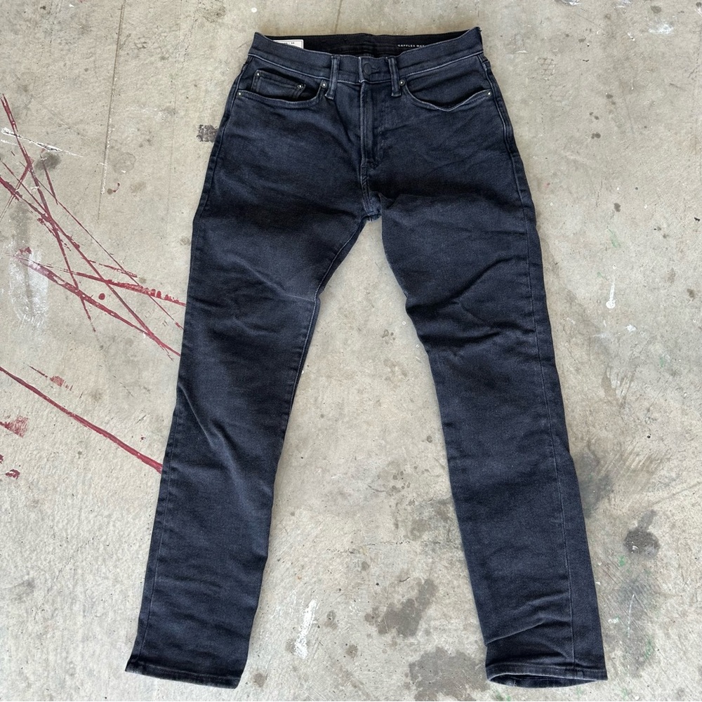 Gap skinny jeans denim black color size 29x30